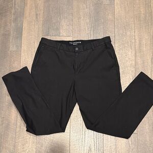 7 Diamonds Men's Classic Black Chinos